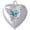 Lime Green/Hot Blue, variant on Delight Jewelry Silver-tone Pink & Purple Butterfly Locket - Silvertone Senior Class of 2026 Dome Necklace, 18"