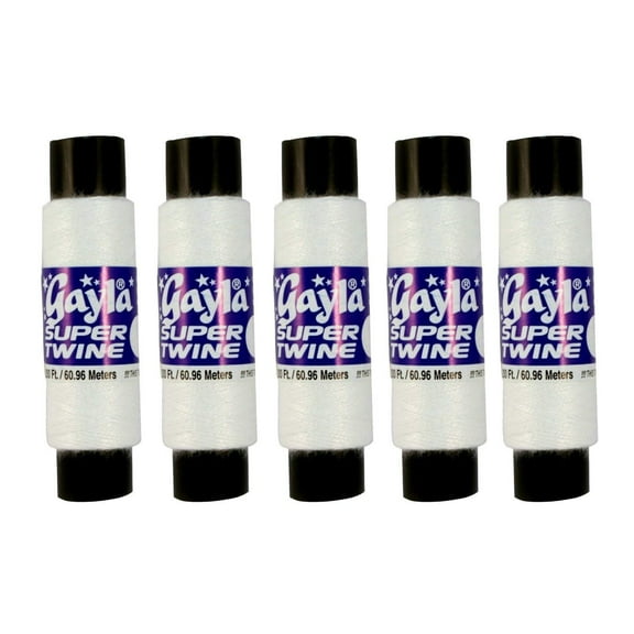 Gayla Super Twine Kite String 200 Feet/Pk of 5