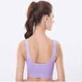 thumbnail image 5 of LYMAYTER Sports Bras for Women Seamless Pullover Bralette Yoga Running Comfort Breathable Bra S-6XL, 5 of 8