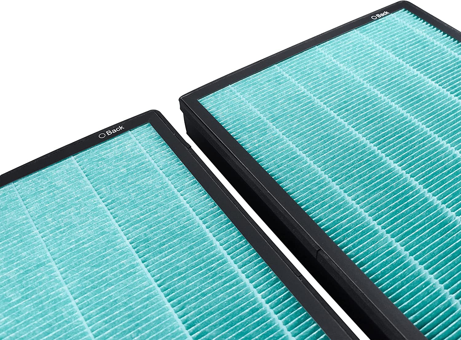 HQRP 2-Pack HEPA Filter Compatible with Coway Airmega MAX2 300 / 300S Smart Air Purifier, 3111635 with Carbon Layer