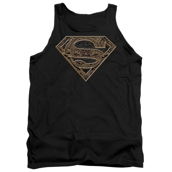 Superman - Aztec Shield - Tank Top - X-Large