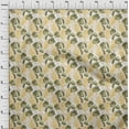 thumbnail image 4 of oneOone Cotton Jersey White Fabric Tropical Leaf Sewing Fabric By The Yard Printed Diy Clothing Sewing Supplies 58 Inch Wide, 4 of 5
