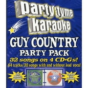 Party Tyme Karaoke: Guy Country Party Pack (4 Disc Box Set)