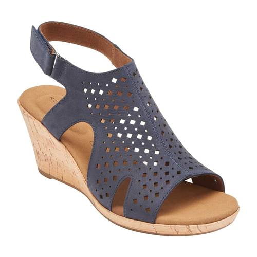 Women s Rockport Briah Hood Wedge Heel Slingback Walmart