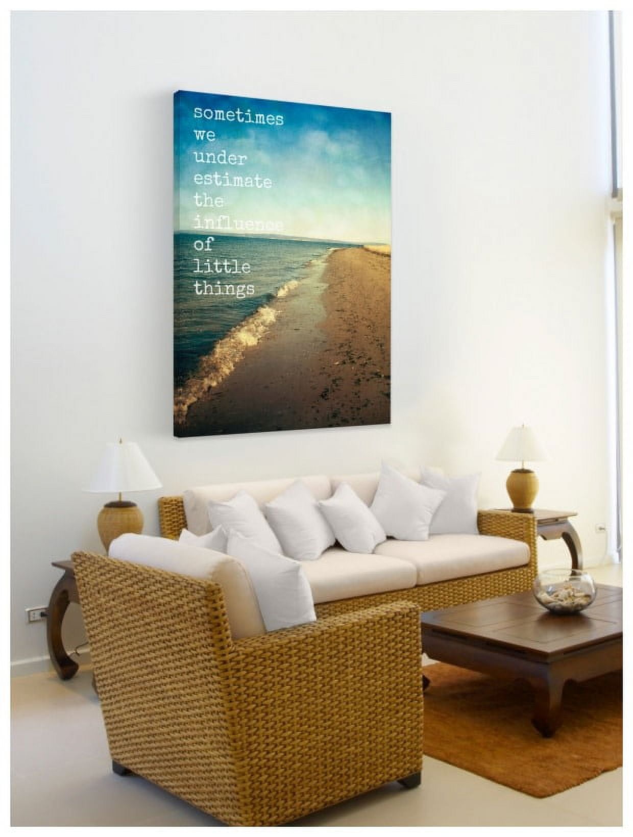 Marmont Hill "Sometimes We Underestimate" Sylvia Cook Painting Print on Canvas