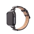 thumbnail image 2 of Adecuado para correa de Apple Watch con parche de metal y hebilla en D, adecuado para iwatch 1/2/3/4/5/6/7se, 2 of 6