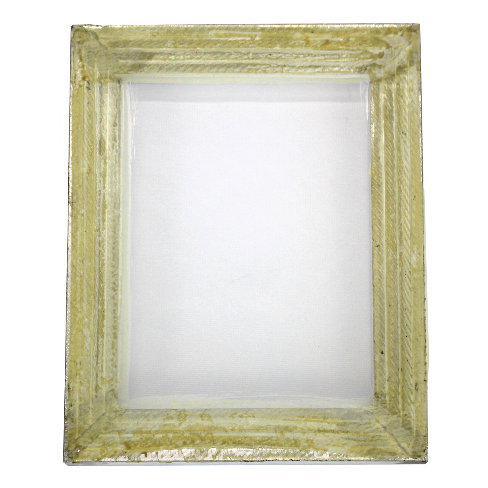 1 Aluminum Silk Screen Printing Press Screens 110 White Mesh 10" x 14