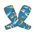thumbnail image 2 of Gaeub Transportations With Cute Animals Cooling Sleeves for Women, Arm Sleeves, UV Sun Protection Sleeve to Cover with Silicone Anti-Slip, 2 of 8
