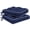 Navy blue, variant on Favoyard Patio Cushions 17 x 17 Inch, Water-Resistant Outdoor Chair Cushions for Patio Furniture, 3-Year Color Fastness Seat Cushion with Ties