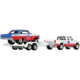 thumbnail image 3 of Hot Wheels Team Transport Truck & Race Car, Gift for Racing Collectors, 3 of 6