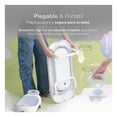 thumbnail image 4 of Bañera para Bebé con Termómetro Esquimal, Tina de Baño Plegable con Asiento Antideslizante Azul, 4 of 7