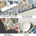 thumbnail image 3 of Blue Leaf and Vine Pattern Kitchen Rug Mat,Kitchen Runner Rugs Non Skid Washable,Decorative Kitchen Floor Mats for Kitchen,Sink,Laundry,17"X47", 3 of 5