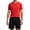 Red, variant on Gyexs Mens Short Sets 2 Piece Outfits Casual Outdoor Sportswear Short Sleeve T-Shirt with Drawstring Shorts Grey, Size L4