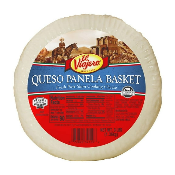 El Viajero Panela Basket Cheese 3 lbs.