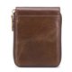 thumbnail image 4 of Billetera de Cuero Cartera de cuero con cremallera plegable para bolsa de viaje BULLCAPTAIN Billetera de Cuero, 4 of 7