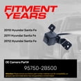 thumbnail image 4 of Master Tailgaters Replacement for Hyundai Santa Fe (2010-2012) Rear View Backup Camera OE Part # 95750-2B500, 4 of 7