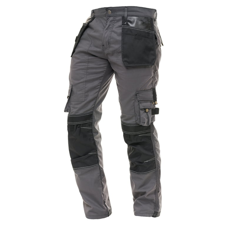 Multi-pocket work pants with knee pad opening, Style: HOUSTON – Sécurité  Médic