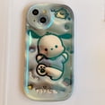 thumbnail image 1 of Funda de teléfono de Anime japonés Sanrio Pochacco para iPhone 14 Pro Max 13 12 11 Pro Max, lindo perro, moda Blu-Ray, silicona suave, cubierta completa Fivean unisex, 1 of 2