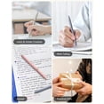 thumbnail image 4 of FIOVER 6PCS Retractable Gel Ink Pens 0.7mm No Smear & Smudge Black Ink Pen, 4 of 7