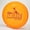 Orange, variant on Hero Disc Sonic Xtra 215mm - Distance Disc Dog Sport Flying Disc
