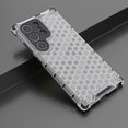 thumbnail image 6 of Clear Case for Samsung Galaxy S24 Ultra (Not S24), Non-Yellowing Anti-Scratch Back Slim Honeycomb Shockproof Phone Bumper Cover Case for Samsung Galaxy S24 Ultra Transparent White, 6 of 16