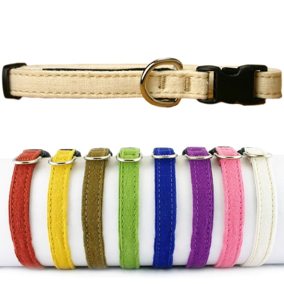 Hemp Cat Collars (Natural)
