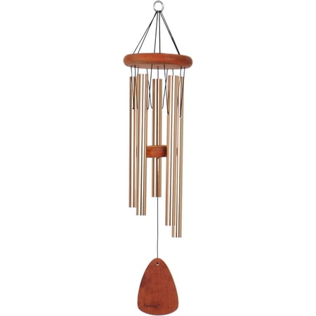 Wind Chime w/Customization in Bronze by Wind River for Patio, Backyard, Garden, and Outdoor décor. Made in The