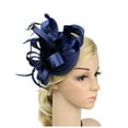 thumbnail image 2 of XASZHN Accessoires Cheveux Fête de Mariage USA Mariée Maille Marine_003 Taille Unique, 2 of 3