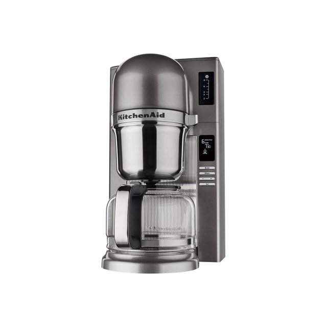 KitchenAid KCM0802MS Coffee maker 8 cups medallion silver