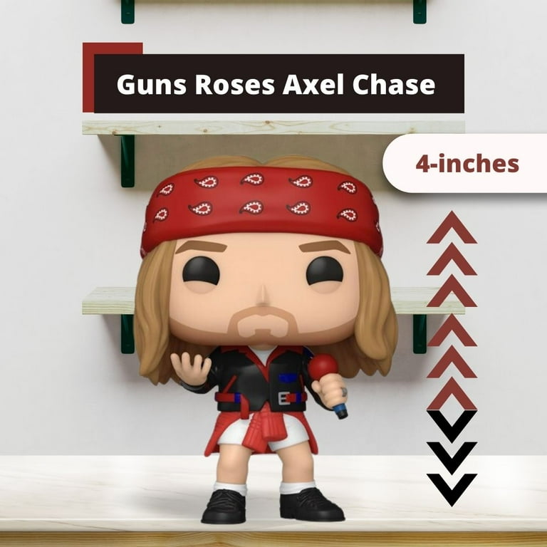 Funko Pop! Rocks Guns N Roses: Axl Rose - Chase Ltd Edition