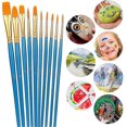 thumbnail image 1 of B Brush Set, Nylon Bru For Acrylic, Oil, , 10 Brush Sizes, 1 of 5