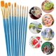 thumbnail image 1 of B Brush Set, Nylon Bru For Acrylic, Oil, , 10 Brush Sizes, 1 of 5