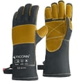 thumbnail image 1 of Guantes de soldadura TICONN, 40 cm, resistentes al calor, 538 °C XL, 1 of 6