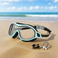 thumbnail image 3 of Swimming Goggles For Adults And Teens Wide View Fog Diving With Comfortable Fit For Pool Training And Snorkeling, 3 of 4