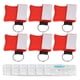 thumbnail image 3 of Llavero De Resucitador De RCP, Protector Facial De Emergencia, Bolsa De Almacenamiento De PE Roja, Válvula Unidireccional, 6 Piezas, Reduce El Peligro Para Mochila Para, 3 of 7