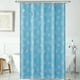 thumbnail image 1 of Cortina de ducha de poliéster con estampado de hojas, repelente al agua y suave, ideal para baños y aseos., 1 of 5