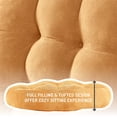 thumbnail image 3 of Juego de cojines para suelo Degrees of Comfort, naranja y amarillo, 3 of 7