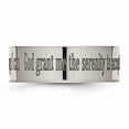 thumbnail image 4 of Titanium Flat 8mm Laser Design Polished Band Size: 7; for Adults and Teens; for Women and Men, 4 of 7