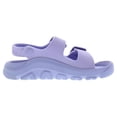 thumbnail image 2 of Birkenstock Mogami PS Narrow Girls Shoes Size 2, Color: Icy Purple Fog Monochrome, 2 of 5