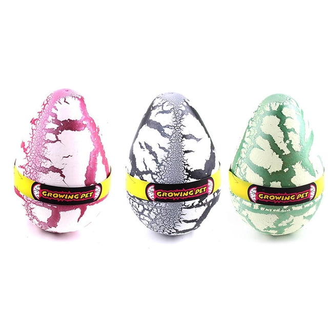 1PC / 3pcs / 12pcs / 60pcs Dinosaur Eggs Add Water ing toy children toy for kids Gift CUTICAT Huevo de dinosaurio