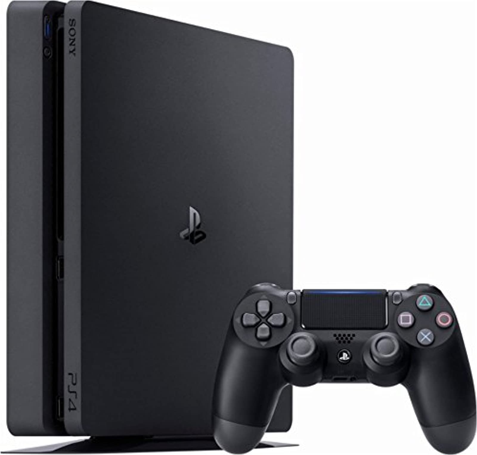 PlayStation 4 Slim Bundle VR Starter 1TB Consola Color Negro con 4 Discos de Juegos VR (Restaurada) 2