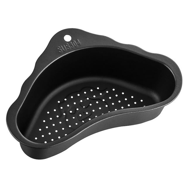 Kitchen Sink Drain Basket Creative Stainless Steel Triangle Durable Plastic Pendant