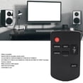 thumbnail image 3 of Soundbar Remote Control, Wear Resistance N2QAYC000102 Replace Remote Control  for SC HTB8-EB for SCHTB8 for SC HTB8EB K, 3 of 7