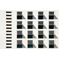 thumbnail image 2 of Wride, Linda 32x23 Gold Ornate Wood Framed with Double Matting Museum Art Print Titled - brise soleil, 2 of 4