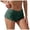 Dark Green, variant on MDUKONU Women's Stretch Lace Boy‑Short Panties, Scalloped Lace Waist & Leg Openings Full‑Coverage Breathable Briefs, Comfort‑Fit Underwear for Everyday All‑Day Casual Wear Size: XL Dark Green