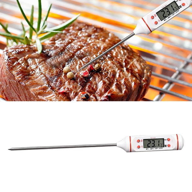 Termómetro electrónico de cocina, termómetro para alimentos TP 101, termómetro con sonda para parrilla de cocina, termómetro electrónico para alimentos, funcionalidad de alta precisión