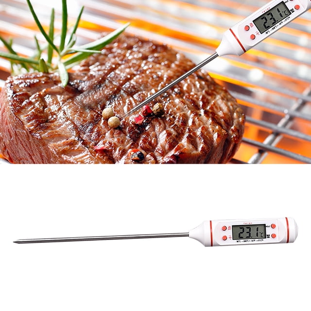 Termómetro electrónico de cocina, termómetro para alimentos TP 101, termómetro con sonda para parrilla de cocina, termómetro electrónico para alimentos, funcionalidad de alta precisión