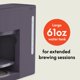 thumbnail image 5 of bella VersaBrew 2-in1 Coffee Maker, Fits-anywhere Kitchenware, Brew 3 Sizes Carafes & Single Serve Cups, Dishwasher Safe Reusable Filter & Filter Holder, Iced Coffee Function, 60oz Tank, Plum, 5 of 5