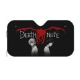 thumbnail image 5 of Death Note Car Windshield Sun Shade Auto Front Window Sunshade Cover Block Uv Rays Sun Visor Protector Car Accessories For Car Truck Suv Medium, 5 of 9