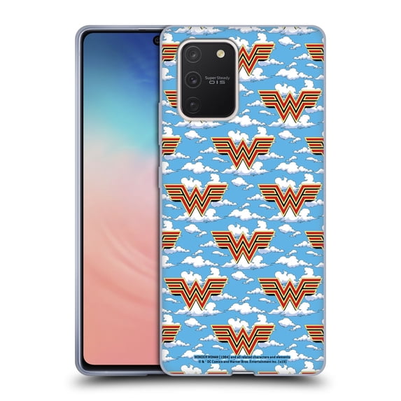 Head Case Designs Officially Licensed Wonder Woman 1984 Logo Art Retro Pattern 2 Soft Gel Case Compatible with Samsung Galaxy S10 Lite